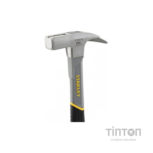 Молоток Stanley Fiberglass покрівельника, 600г, рукоятка з скловолокна (STHT0-51311)