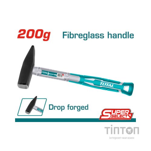 Молоток Total THTS71200 слюсарний, 200г (THTS71200)