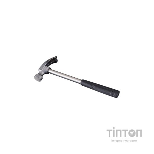 Молоток Voltronic з гвоздодером 190 мм, кований, гумова ручка, Black (FM-MM+G/190-B)