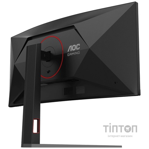Монiтор 21.5" AOC CU34G4 Black/Red