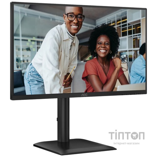 Монiтор 23.8" AOC 24E4U Black