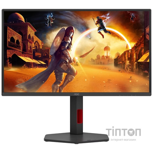 Монiтор 24.5" AOC Q25G4SR Black/Red
