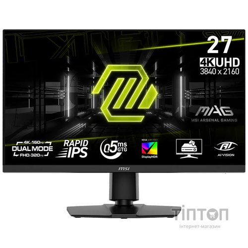 Монітор 27" MSI MAG 272URDF E16 Rapid IPS Black 160Hz