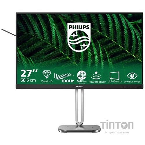 Монiтор 27" Philips 27B2G5500/00 Black