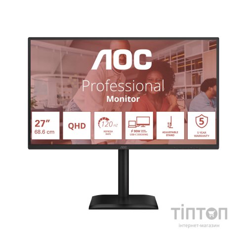 Монітор AOC Q27E4CV