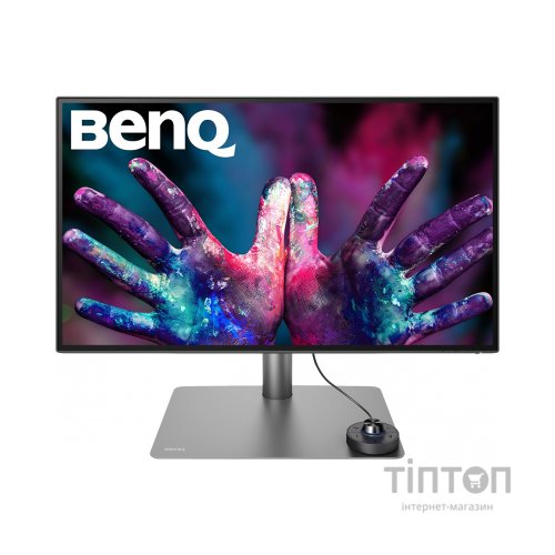 Монітор BenQ PD2725U DARK GREY (9H.LJXLA.TBE)