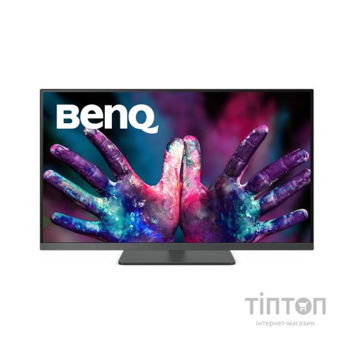 Монітор BenQ PD3205U Dark Grey (9H.LKGLA.TBE)