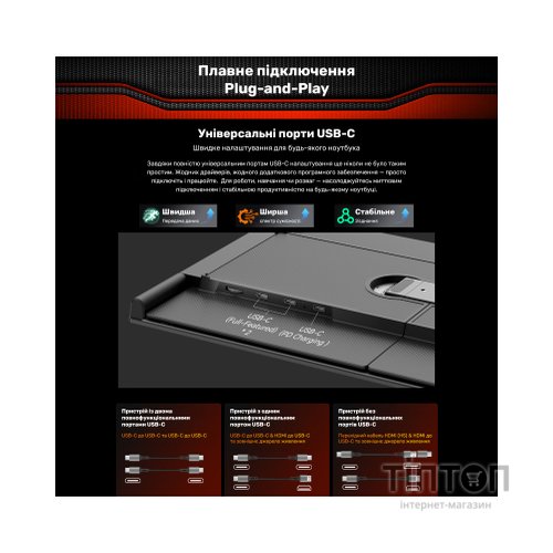 Монітор Blackview Dual Screen 14inch (BVDCM6)