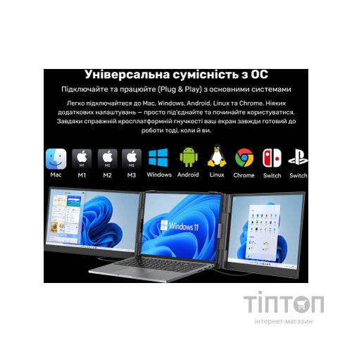 Монітор Blackview Dual Screen 14inch (BVDCM6)