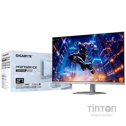 Монітор Gigabyte 27" MO27Q2A ICE QD-OLED Black 280Hz