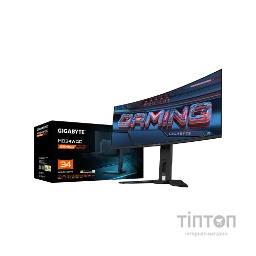 Монітор GIGABYTE MO34WQC Gaming Monitor