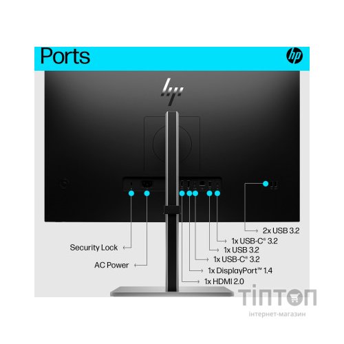 Монітор HP E27k G5 (6N4C4AA)