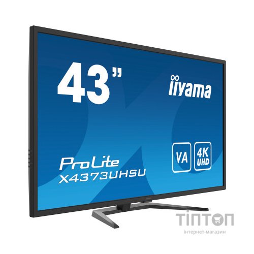 Монітор iiyama X4373UHSU-B1