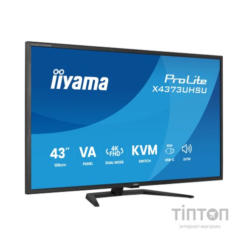 Монітор iiyama X4373UHSU-B2