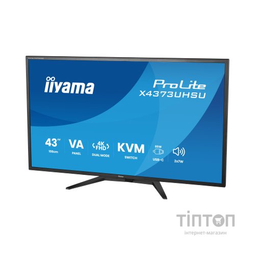 Монітор iiyama X4373UHSU-B2