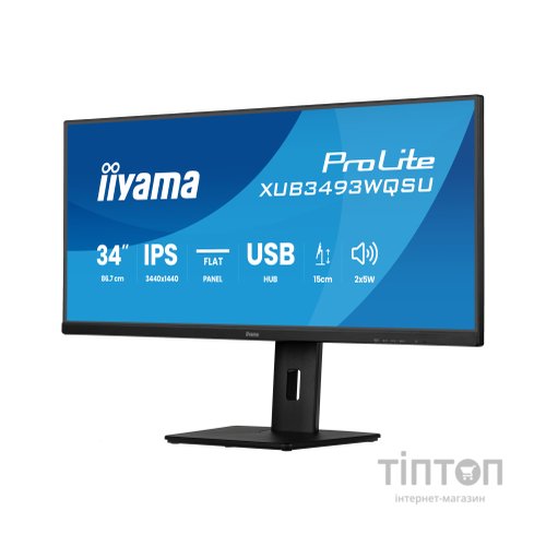 Монітор iiyama XUB3493WQSU-B6