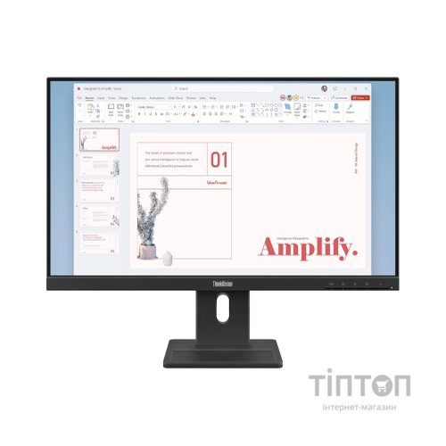 Монітор Lenovo E24-40 (64BAMAT1UA)