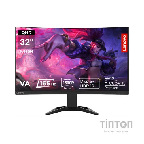 Монітор Lenovo G32qc-30 (66F2GAC1UA)