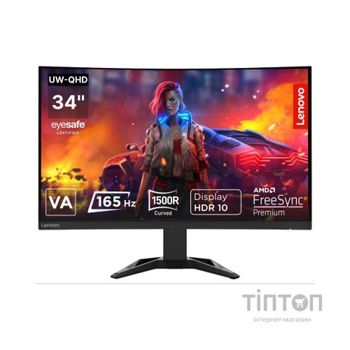 Монітор Lenovo G34w-30 (66F1GAC1UA)
