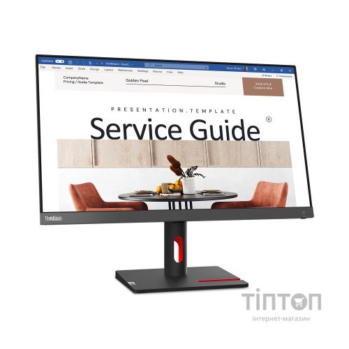 Монітор Lenovo S24i-30 (63DEKAT3EU)