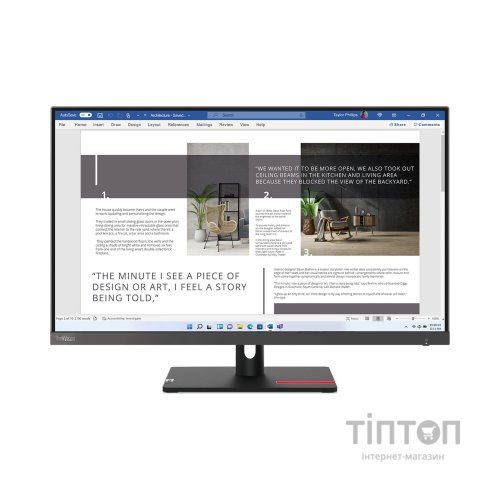 Монітор Lenovo S27i-30 (63DFKAT4UA)