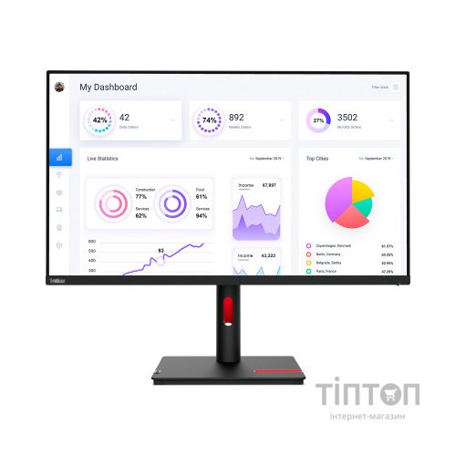 Монітор Lenovo T32p-30 (63D2GAT1UA)