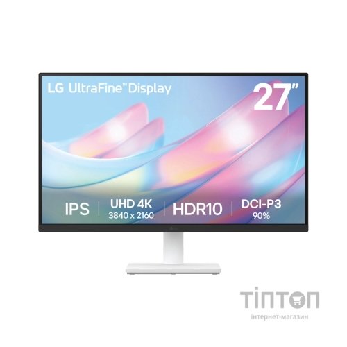 Монітор LG 27US500-W