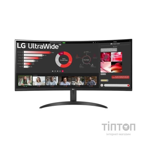 Монітор LG 34WR50QC-B