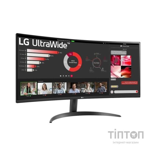 Монітор LG 34WR50QC-B