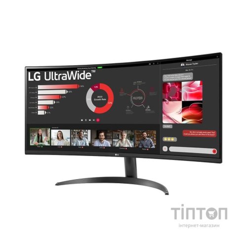 Монітор LG 34WR50QC-B