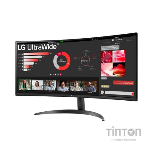 Монітор LG 34WR50QK-B