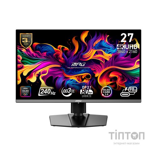 Монітор MSI MPG 272URX QD-OLED