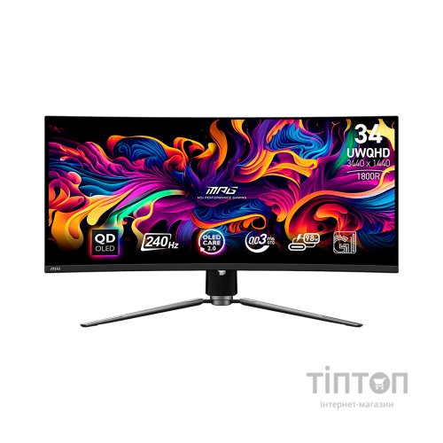 Монітор MSI MPG 341CQPX QD-OLED
