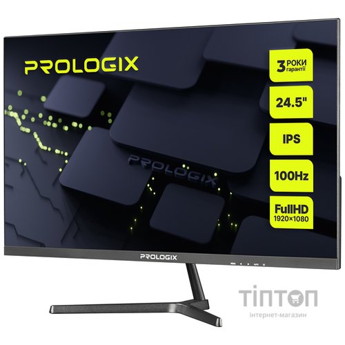 Монітор Prologix 24.5" P2525HF IPS Black 100Hz