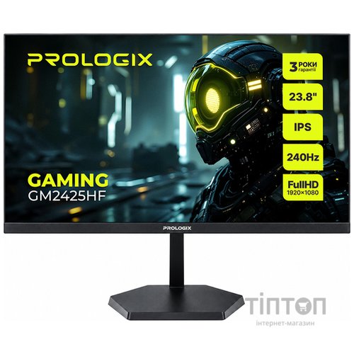 Монітор Prologix Gaming 23.8" GM2425HF IPS Black 240Hz