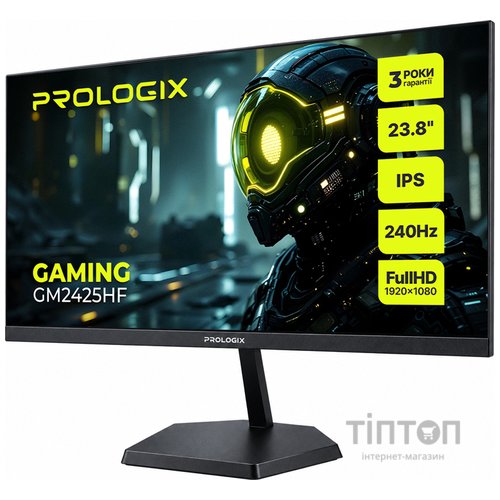 Монітор Prologix Gaming 23.8" GM2425HF IPS Black 240Hz