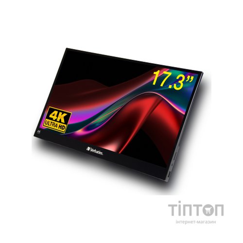 Монітор Verbatim PMT-17-4К (32239)