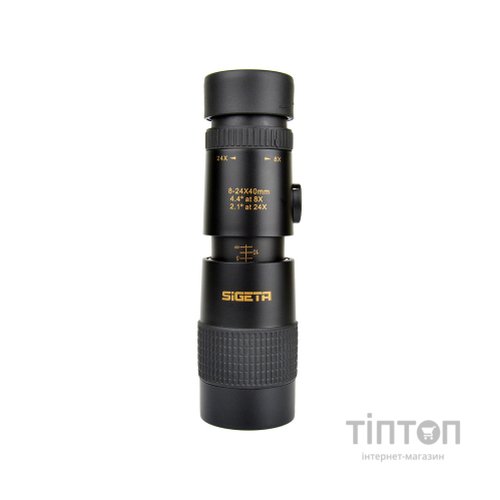 Монокуляр Sigeta Haunt 8-24x40 (штатив, смартфон-адаптер) (65421)
