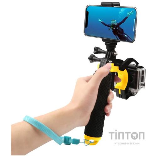 Монопод для селфі AirOn X-263-1 подвійний плаваючий для камери і смартфона (69477915500103)