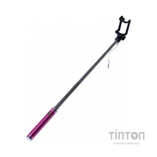 Монопод для селфі Grand-X Metallic 3,5 U-крепление 170-750мм Pink (M35UP)