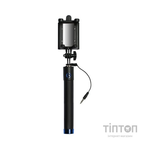 Монопод для селфі Grand-X Mirror 360 + дзеркало U-кріплення Blue (MI3UBE)