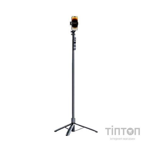 Монопод для селфі RTAKO трипод Q052 1.8m Ultra-Wide Angle Selfie Stick (With Bluetooth Remote) (6942063207719)