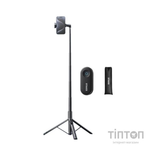 Монопод для селфі RTAKO трипод RZP001-AB226 Integrated selfie stick Black (6942063221487)
