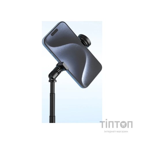 Монопод для селфі RTAKO трипод RZP001-AB226 Integrated selfie stick Black (6942063221487)