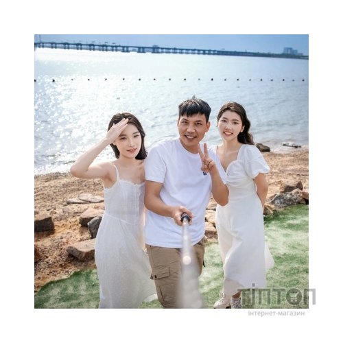Монопод для селфі RTAKO трипод ZP220 Pro Ultra-Wide Angle Selfie Stick Black (6942063213376)