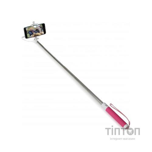 Монопод для селфі UFT SS10 с зеркалом и шнуром Pink (SS10 Pink)