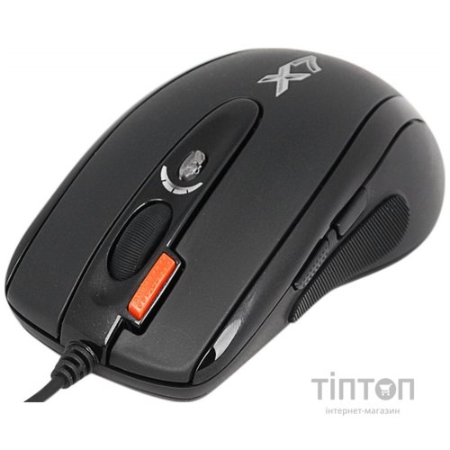 Mouse A4 Tech XL-750BK-B USB (Black