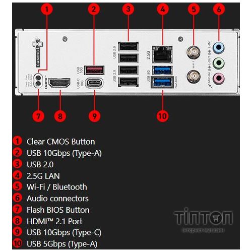 MSI B840 GAMING PLUS WIFI