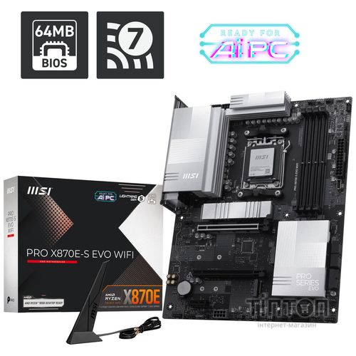 MSI PRO X870E-S EVO WIFI