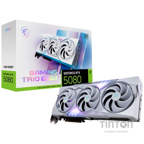 MSI RTX 5080 16G GAMING TRIO OC WHITE